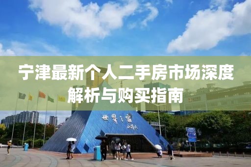 寧津最新個人二手房市場深度解析與購買指南