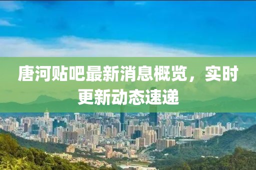 唐河貼吧最新消息概覽，實(shí)時(shí)更新動(dòng)態(tài)速遞