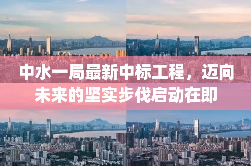 中水一局最新中標(biāo)工程，邁向未來的堅實步伐啟動在即
