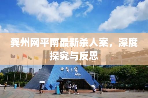 龔州網(wǎng)平南最新殺人案，深度探究與反思