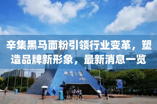 辛集黑馬面粉引領(lǐng)行業(yè)變革，塑造品牌新形象，最新消息一覽
