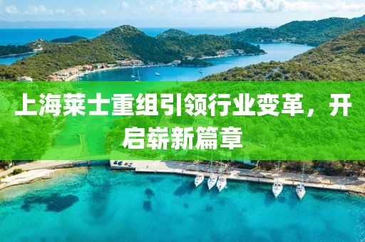 上海萊士重組引領(lǐng)行業(yè)變革，開啟嶄新篇章