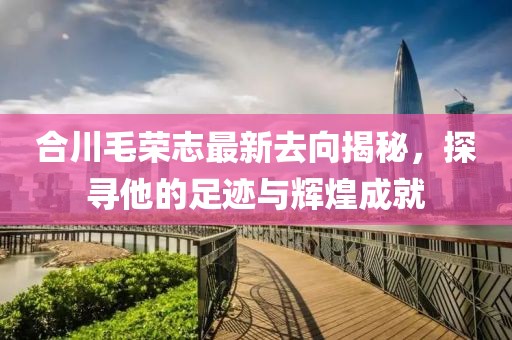 合川毛榮志最新去向揭秘，探尋他的足跡與輝煌成就