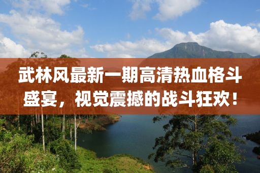 武林風最新一期高清熱血格斗盛宴，視覺震撼的戰(zhàn)斗狂歡！