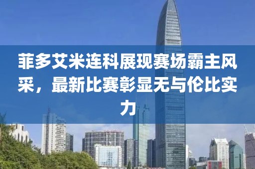 菲多艾米連科展現(xiàn)賽場(chǎng)霸主風(fēng)采，最新比賽彰顯無與倫比實(shí)力