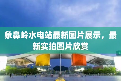 象鼻嶺水電站最新圖片展示，最新實拍圖片欣賞