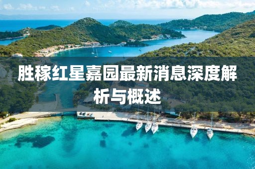 勝稼紅星嘉園最新消息深度解析與概述