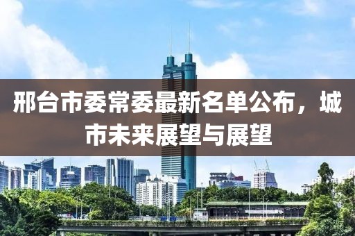 邢臺(tái)市委常委最新名單公布，城市未來(lái)展望與展望