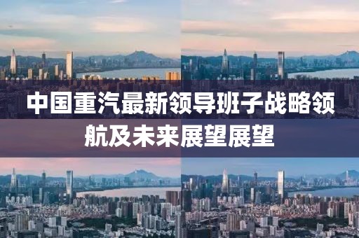 中國(guó)重汽最新領(lǐng)導(dǎo)班子戰(zhàn)略領(lǐng)航及未來(lái)展望展望