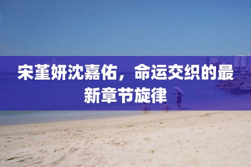 宋堇妍沈嘉佑，命運(yùn)交織的最新章節(jié)旋律