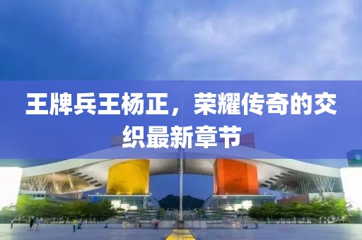 王牌兵王楊正，榮耀傳奇的交織最新章節(jié)