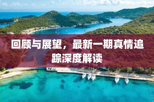 回顧與展望，最新一期真情追蹤深度解讀