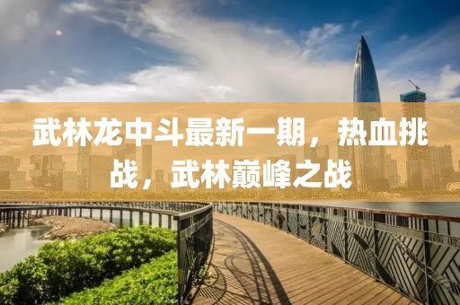武林龍中斗最新一期，熱血挑戰(zhàn)，武林巔峰之戰(zhàn)