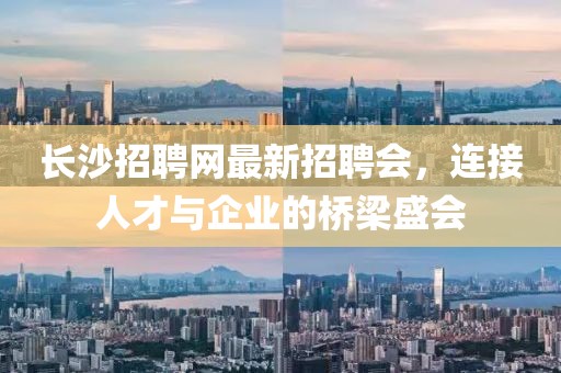 長沙招聘網(wǎng)最新招聘會，連接人才與企業(yè)的橋梁盛會