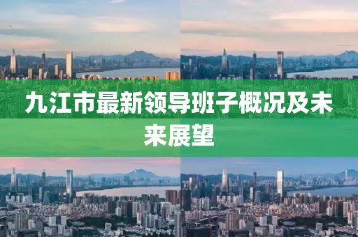 九江市最新領(lǐng)導(dǎo)班子概況及未來展望