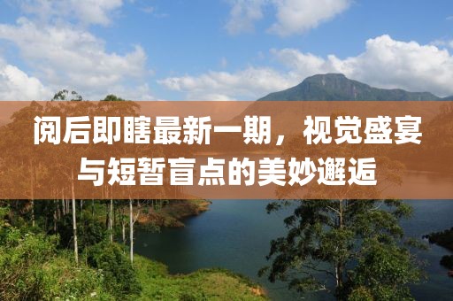 閱后即瞎最新一期，視覺(jué)盛宴與短暫盲點(diǎn)的美妙邂逅