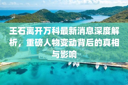 王石離開萬科最新消息深度解析，重磅人物變動(dòng)背后的真相與影響
