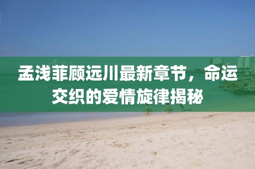 孟淺菲顧遠(yuǎn)川最新章節(jié)，命運(yùn)交織的愛(ài)情旋律揭秘