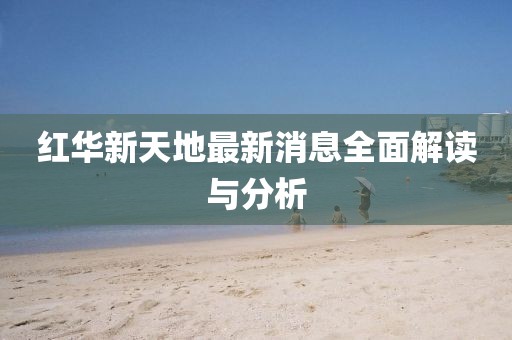 紅華新天地最新消息全面解讀與分析