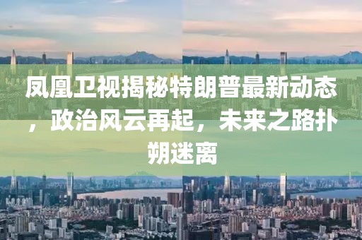鳳凰衛(wèi)視揭秘特朗普最新動態(tài)，政治風(fēng)云再起，未來之路撲朔迷離