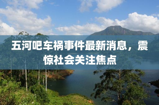五河吧車禍?zhǔn)录钚孪ⅲ痼@社會(huì)關(guān)注焦點(diǎn)