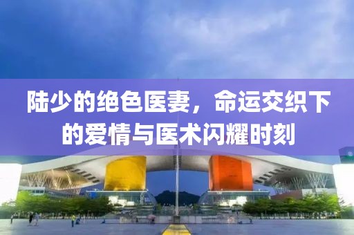 陸少的絕色醫(yī)妻，命運(yùn)交織下的愛(ài)情與醫(yī)術(shù)閃耀時(shí)刻