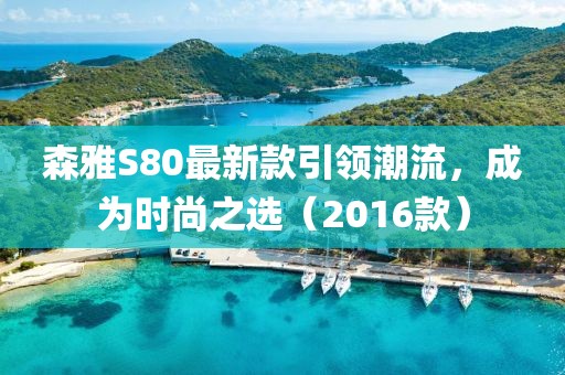 森雅S80最新款引領潮流，成為時尚之選（2016款）