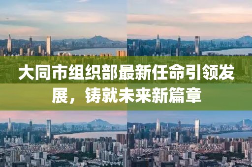 大同市組織部最新任命引領發(fā)展，鑄就未來新篇章