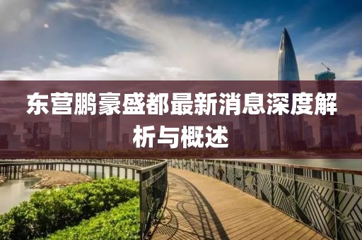 東營(yíng)鵬豪盛都最新消息深度解析與概述
