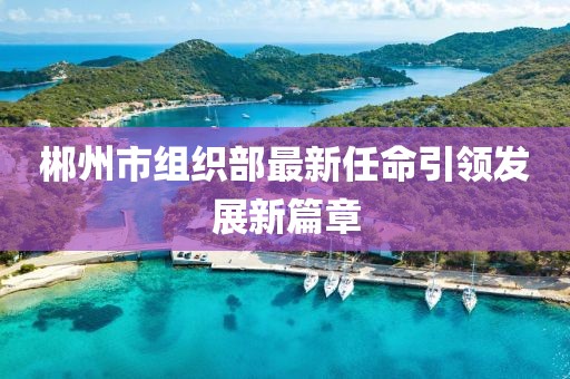 郴州市組織部最新任命引領發(fā)展新篇章