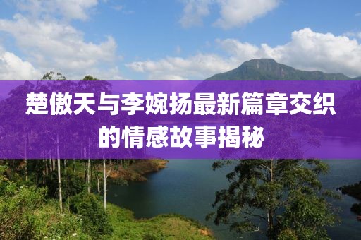 楚傲天與李婉揚(yáng)最新篇章交織的情感故事揭秘