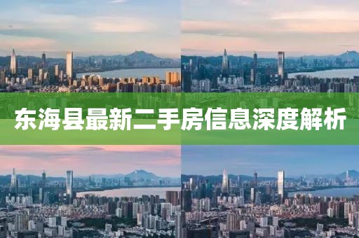 東海縣最新二手房信息深度解析