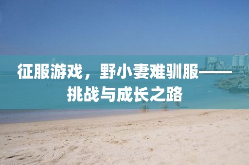 征服游戲，野小妻難馴服——挑戰(zhàn)與成長之路