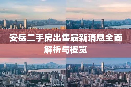 安岳二手房出售最新消息全面解析與概覽