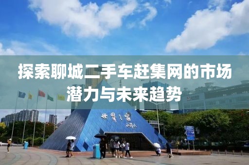 探索聊城二手車趕集網(wǎng)的市場潛力與未來趨勢