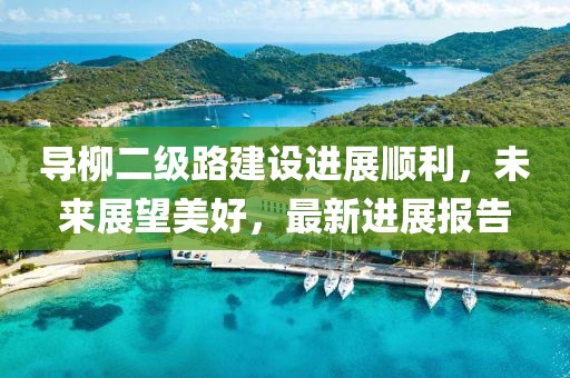 導(dǎo)柳二級(jí)路建設(shè)進(jìn)展順利，未來(lái)展望美好，最新進(jìn)展報(bào)告