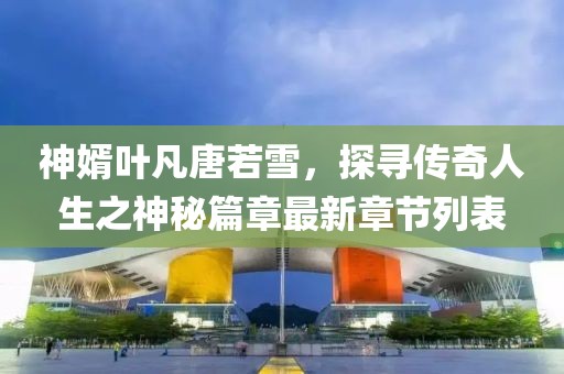 神婿葉凡唐若雪，探尋傳奇人生之神秘篇章最新章節(jié)列表