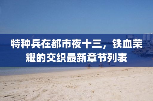 特種兵在都市夜十三，鐵血榮耀的交織最新章節(jié)列表