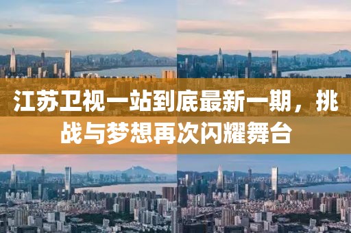 江蘇衛(wèi)視一站到底最新一期，挑戰(zhàn)與夢(mèng)想再次閃耀舞臺(tái)