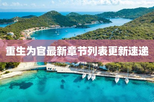 重生為官最新章節(jié)列表更新速遞