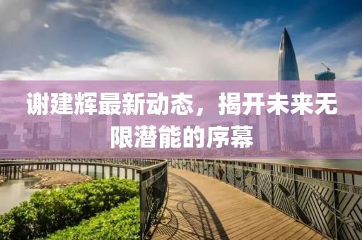 謝建輝最新動態(tài)，揭開未來無限潛能的序幕