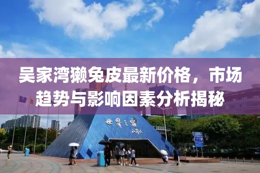 吳家灣獺兔皮最新價格，市場趨勢與影響因素分析揭秘