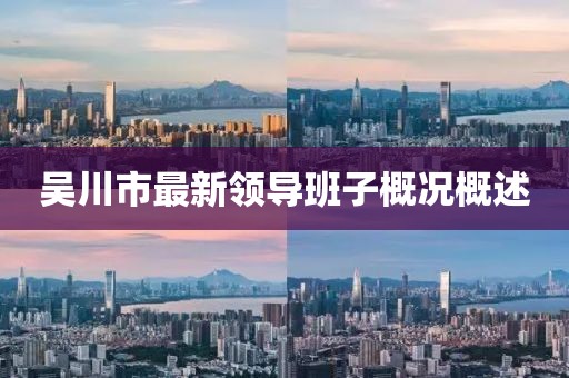 吳川市最新領(lǐng)導(dǎo)班子概況概述