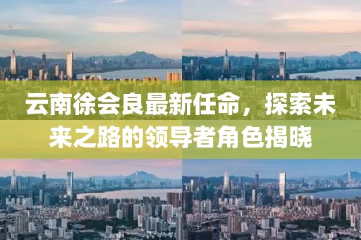 云南徐會良最新任命，探索未來之路的領(lǐng)導(dǎo)者角色揭曉