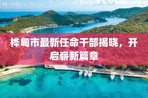 樺甸市最新任命干部揭曉，開啟嶄新篇章