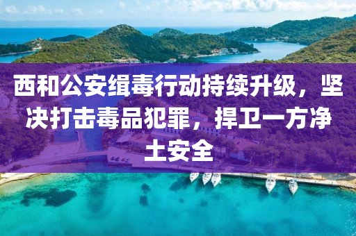 西和公安緝毒行動持續(xù)升級，堅決打擊毒品犯罪，捍衛(wèi)一方凈土安全