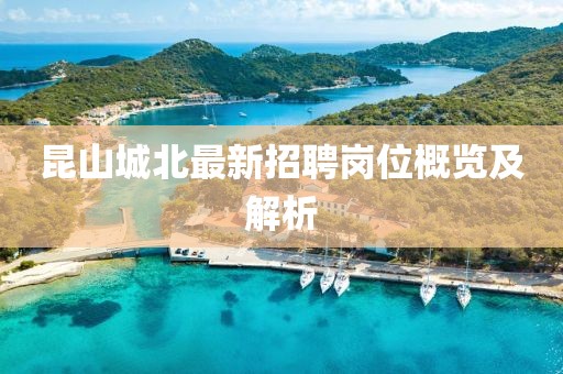昆山城北最新招聘崗位概覽及解析
