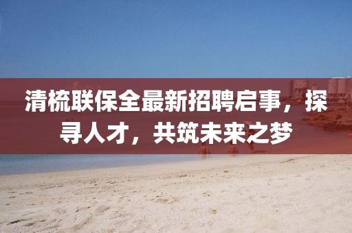 清梳聯(lián)保全最新招聘啟事，探尋人才，共筑未來之夢