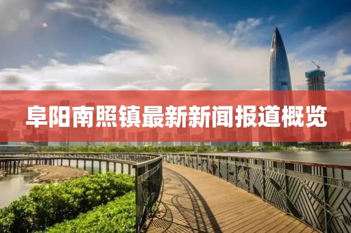 阜陽南照鎮(zhèn)最新新聞報道概覽