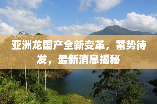亞洲龍國(guó)產(chǎn)全新變革，蓄勢(shì)待發(fā)，最新消息揭秘